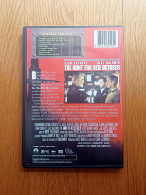 The Hunt for Red October DVD μεταχειρισμένο με ελληνικούς υπότιτλους