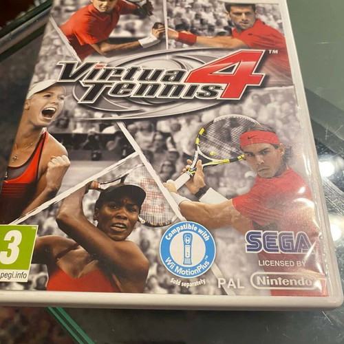 Virtua Tennis 4 Nintendo Wii game like new