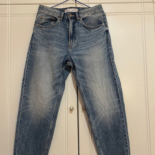 Bershka men's pants like new, blue, size M