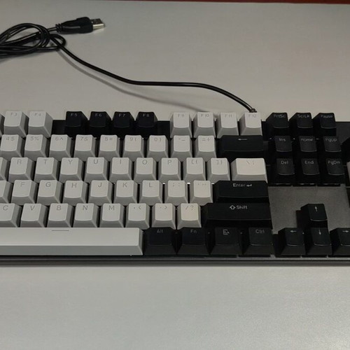 Panstan PK200 Mechanical Retro Keyboard like new with backlit keys