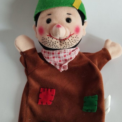 Puppet theater dolls used, pack of 5