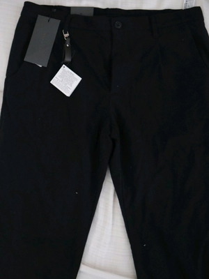 Zara pants like new, size XL, black and blue