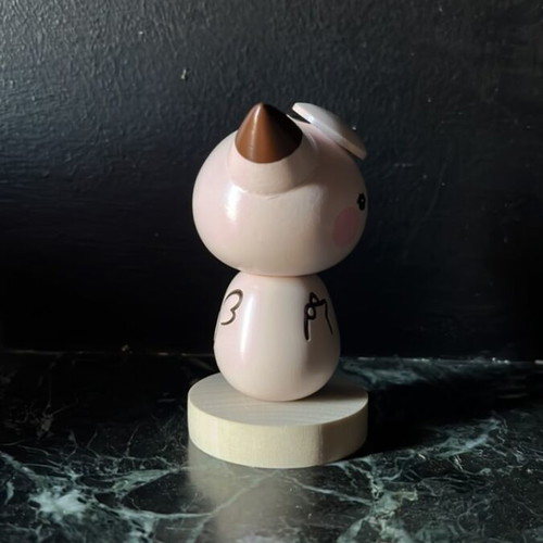 Clefairy Pokemon collectible figure Usaburo Kokeshi 2022 like new