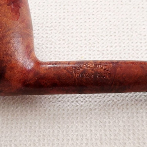 Vintage Hardcastle’s Rocket Club briar pipe used with box and pouch