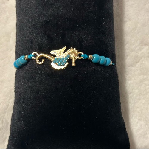 Bohemian Style Handmade Bracelets Set of 6 Turquoise with Evil Eye