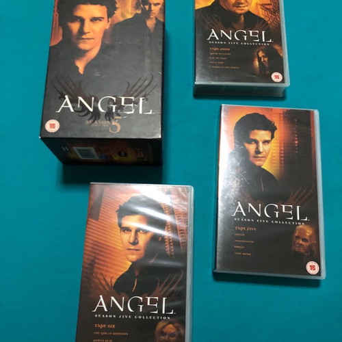 Angel Season 5 VHS tapes 4-6 used from Buffy the Vampire Slayer