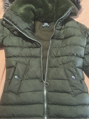 Mini Raxevski winter jacket 8 years old olive like new