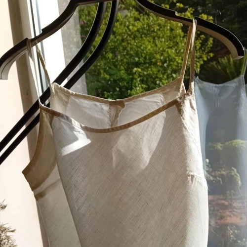Linen dress Toi&Moi like new, white, summer style