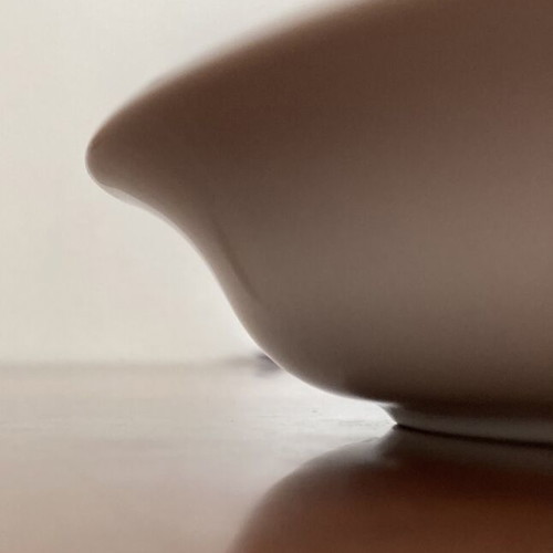 Ionia Hellas White Porcelain Bowl Like New, Diameter 21 cm