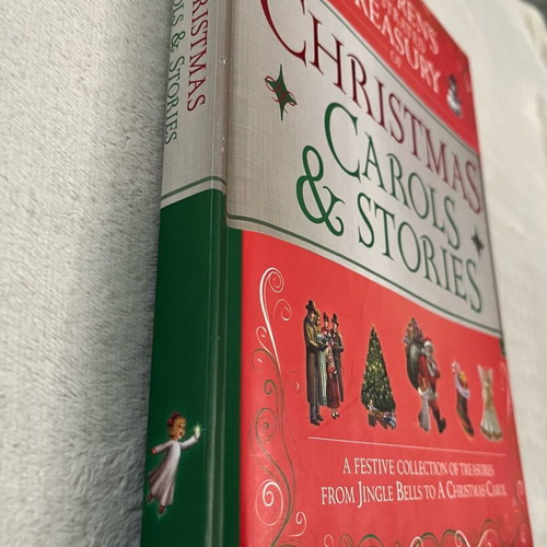 The Children's Illustrated Treasury of Christmas Carols & Stories children's book used, English
