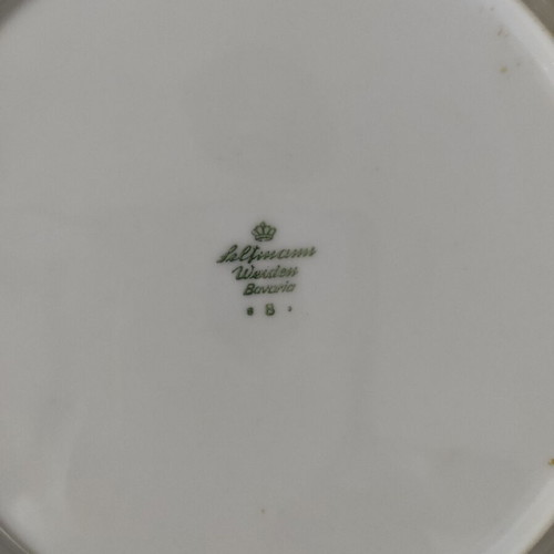 Seltmann Weiden Bavaria plates used, set of 2 pieces