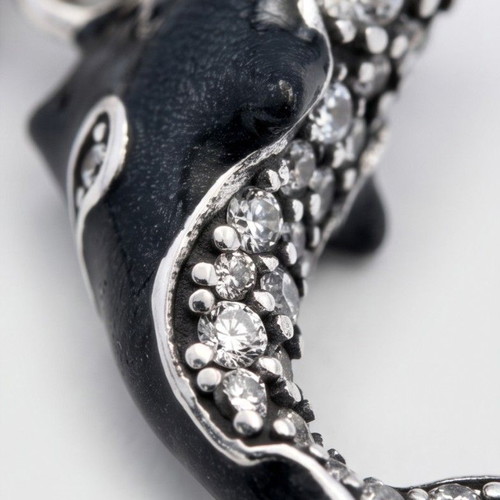 Pandora Oath Symbol Pendant S925 new, black and silver