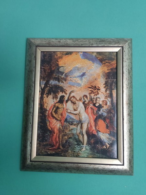 Συλλεκτικός πίνακας El Greco Η Βάπτιση του Χριστού σαν καινούργιο