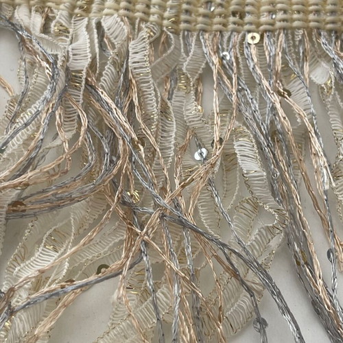 Fringe trim with tassels new, length 1.60m