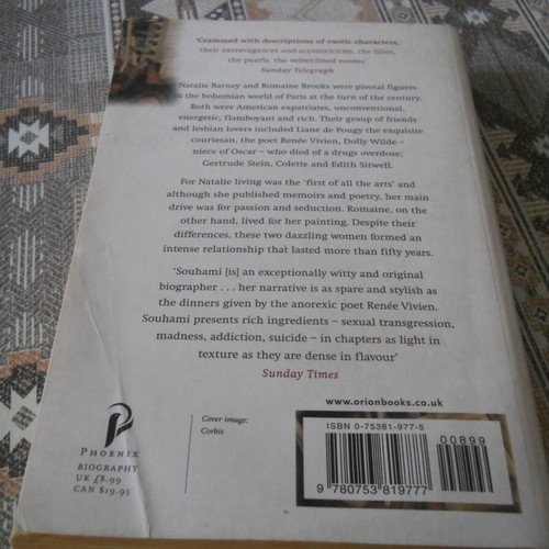 Wild Girls book used, Diana Souhami, English