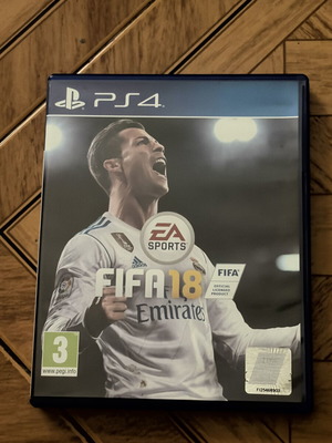 FIFA 18 PS4 game like new