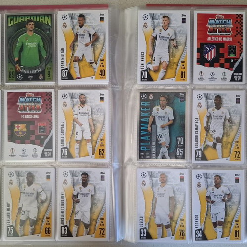 Topps Match Attax Champions League 2023-24 Album like new with extra cards