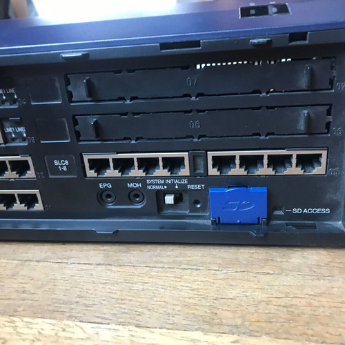 Τηλεφωνικό σύστημα Panasonic KX-TDA30 Hybrid IP-PBX σαν καινούργιο, χωρίς τροφοδοτικό