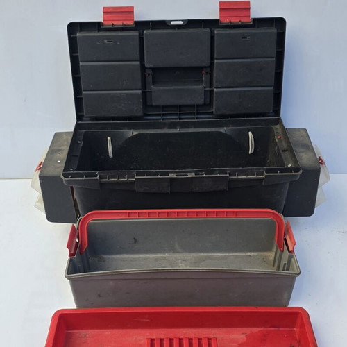 Toolboxes, cases, bags, and backpack set