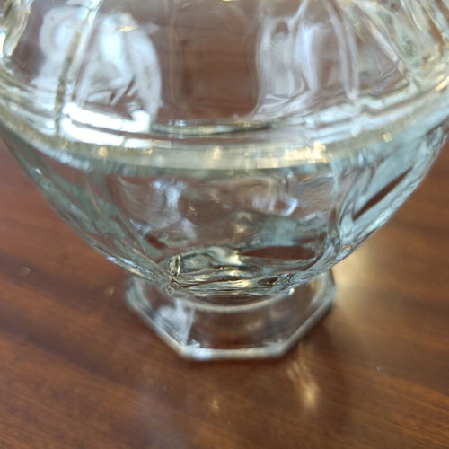 Crystal fondue bowl like new