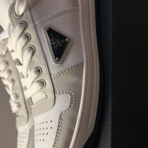 Prada sneakers like new, size 39.5, white and beige