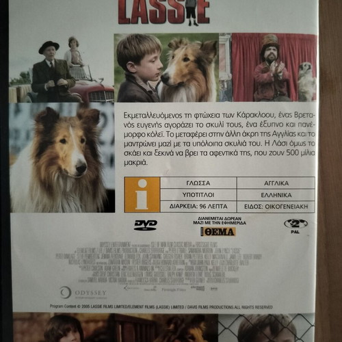 Lassie movie DVD