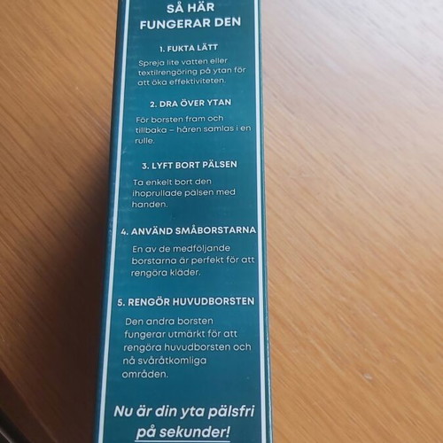 Nordkliv 4-in-1 Pet Hair Remover new for sofas, clothes & cars