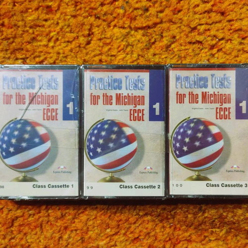 Practice Tests For The Michigan ECCE cassettes new, pack of 9
