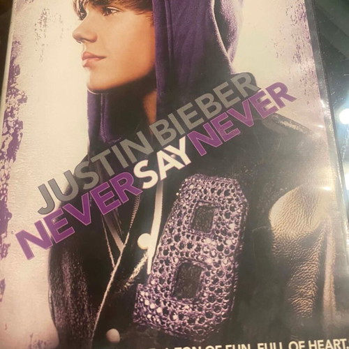 Justin Bieber Never Say Never DVD used