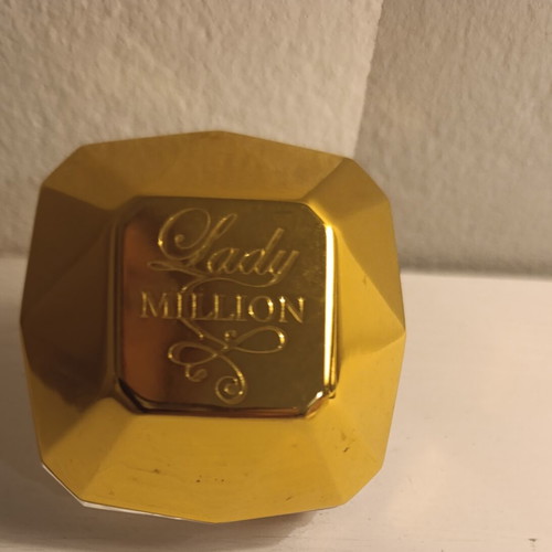 Paco Rabanne Lady Million 50ml collectible bottle empty