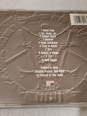 Slayer Divine Intervention CD σαν καινούργιο, metal