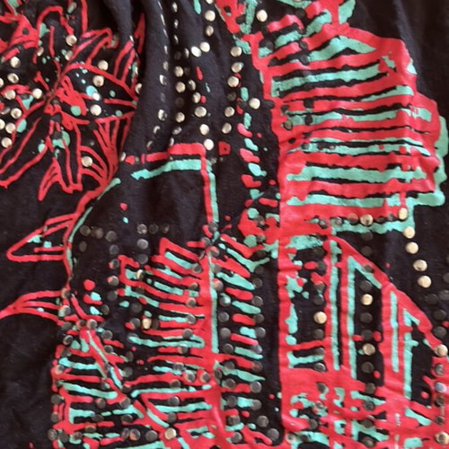 PNK no s-m blouse used, 100% viscose, one long sleeve and one strap