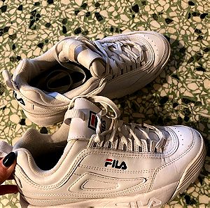 fila sneakers white