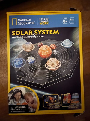 3D Puzzle Cubic Fun Solar System National Geographic new