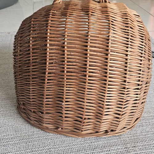 Trixie cat cage-bed like new made of natural willow