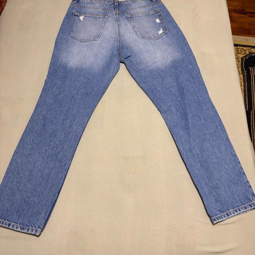 Tally Weijl mom fit jeans size 38 like new with rips blue
