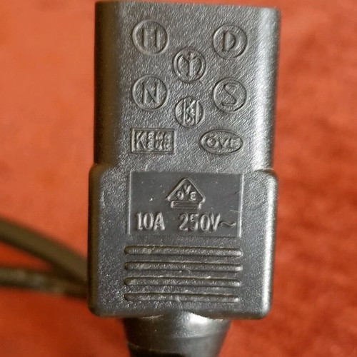 Computer power cable used, 2 m