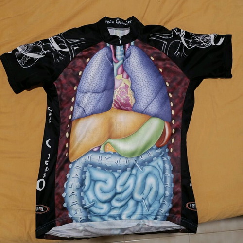 Primal "Organ Grinder" cycling T shirt size Large used