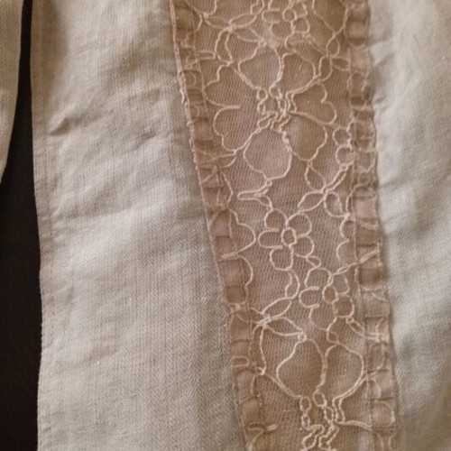 Linen beige suit set Abysse like new, size 52