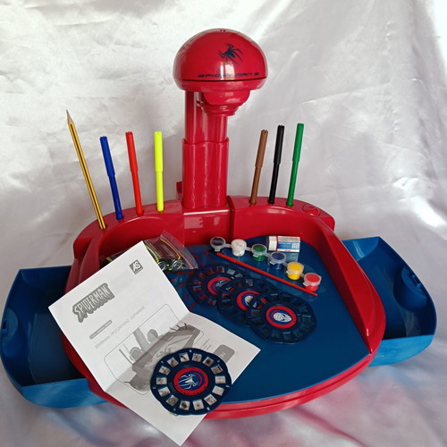 Spiderman painting projector toy