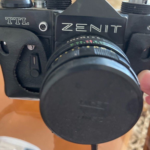 Zenit vintage camera used for collectors