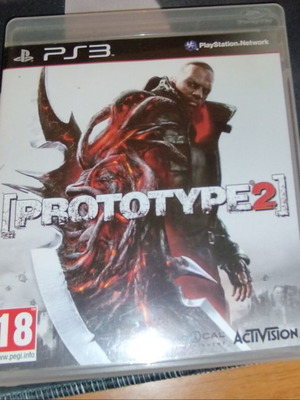 Prototype 2 PS3 game, complete with booklet