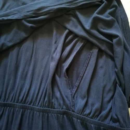 Old Navy Maternity Nursing Shirt dark blue XXL like new, viscose