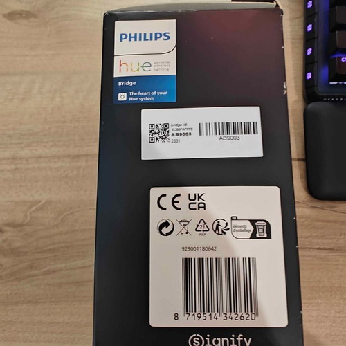 Philips Hue Bridge smart lighting hub