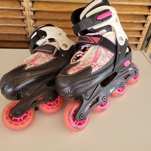 No Fear Spirit Adjustable Inline Skates Size 37-40 Like New