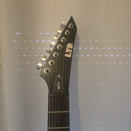 LTD MH-17 7-string electric guitar black, like new