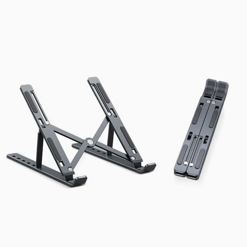 Aluminum Notebook Stand folding multi-function laptop and tablet stand new