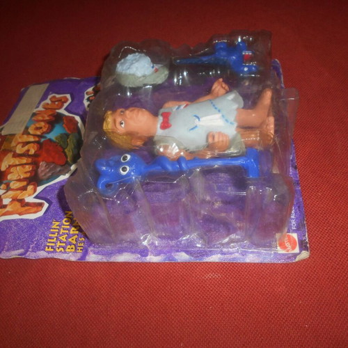 The Flintstones Barney Rubble action figure 1993 Mattel used