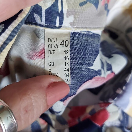 C&A Vintage Women's Tunic Shirt like new, viscose silk
