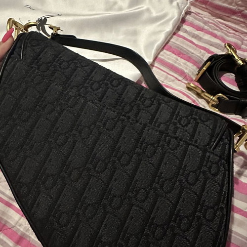 Dior shoulder bag black new